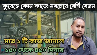 কুয়েতে কোন কাজে সবচেয়ে বেশি বেতন | মাত্র ১ টি কাজ জানলে ১৫০ থেকে ৪৫০ দিনার | Kuwait Jobs News