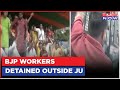Jadavpur University Death Case | BJP Protesters Detained Outside JU By Police | Latest News