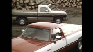 1991 Dodge Ram Truck Sales Training