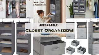 "Maximize Your Space with Shelf Hanging Closet Organizers | Ultimate Guide 2023"