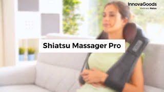 InnovaGoods Wellness Relax Shiatsu Massager Pro