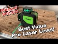 Huepar 902CG laser level unboxing