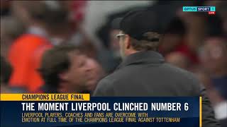 วินาทีที่ Liverpool คว้าแชมป์ UCL ได้เป็นสมัยที่ 6 และเป็นแชมป์ UCL ในรอบ 14 ปี