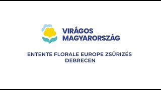 Európai Virágos Városok és Falvak zsűrizése - Debrecen