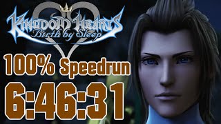 Kingdom Hearts: Birth by Sleep 100% Speedrun (Terra) in 6:46:31 [World Record]