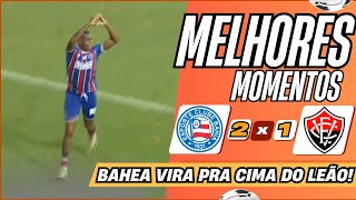 BAHEA DE CENI IMPARÁVEL! Bahia x Vitória | Melhores Momentos | Copa Do Nordeste 2024