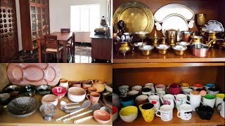 Dining Room and Crockery Unit Tour in Tamil