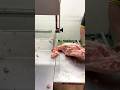 Frozen Lamb In Leg Bone How Cut Make Small Cuba With Machine #shorts