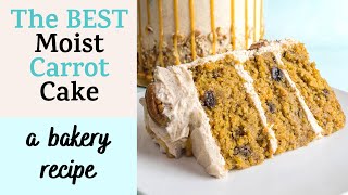 Deliciously Moist Carrot Cake