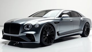 2025 Bentley Flying Spur Revealed with 771-HP Hybrid V-8, Refined Bumper