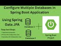 Spring Boot : How to connect with multiple databases using Spring Data JPA | Interview Question