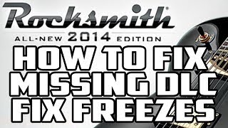 How To Fix CDLC Not Working Or Showing Up (Custom DLC) Rocksmith 2014 Remastered Tutorial