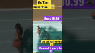 | ShaCarri Richardson Is To Fast | 100m | LSU | 😈🏆 #track  #shorts #shortsfeed #shacarririchardson