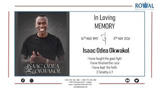 Celebration of Life | Funeral Service of the Late Isaac Odea Okwakol (1995–2026) LIVE
