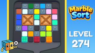 Marble Sort Level 274 (Hard) Walkthrough Solution