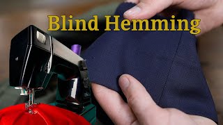Blind Hem Your Dress Pants With a Home Sewing Machine