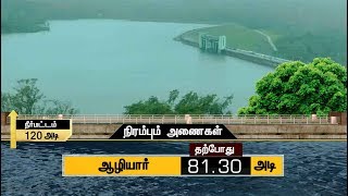 மழையால் நிரம்பும் அணைகள்... அணைகளின் நீர் இருப்பு நிலவரம்... #Dam #Rain #Water