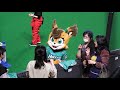 ＜2019.4.28ソフトバンク戦＞b☆b u0026ポリーちゃん u0026フレップ君の試合前後の働きぶり風景