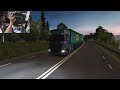 Euro Truck Simulator 2 - Early morning delivery | Logitech g29 gameplay