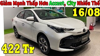 ✅Giá Khuyến Mại Toyota Vios Giữa Tháng 8, Rẻ Hơn Accent, City Nhiều| Lăn Bánh Toyota Vios| Topcarvn