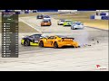 hard crash 2023 porsche sprint challenge @ sebring