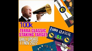 Terra Luna Classic today Staking😈LUNC DAY 7 100MILLION STAKING 😉Terra Luna Classic Price💫