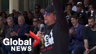 Raptors victory parade: Nick Nurse says 'the world needs more Canada'