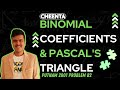 Binomial Coefficients & Pascal's Triangle | Putnam 2001 | Problem B2 | Cheenta