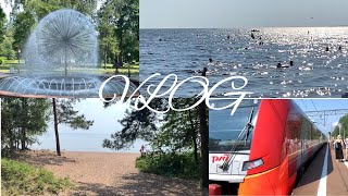 VLOG: Где отдохнуть и покупаться в Питере, Комарово, Зеленогорск, финский залив, отличный отдых)))