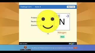 Build an Atom - Game