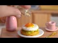 So Yummy Dessert Decorating Ideas | Miniature Dessert for Breakfast | Tiny Cakes