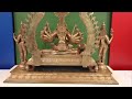 sri maha shodashi the goddess of universal energy panchaloha bronze from swamimalai