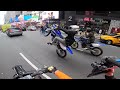 RIDING MY 2021 YZ450F THRU TIMES SQUARE!