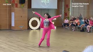 GOLD 2024 Line Stars - Dance 1 WCS “Get Up Off” Imperial Female Junghye Yoon