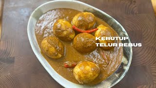 Kerutup Telur Rebus.