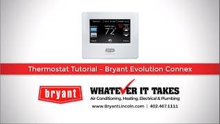 Bryant Evolution Connex Tutorial | Bryant Air Conditioning, Heating, Electrical & Plumbing