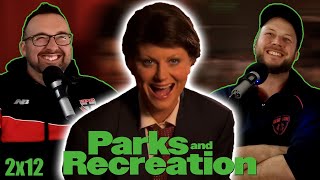 PARKS AND RECREATION 2x12 Reaction *CHRISTMAS SCANDAL*