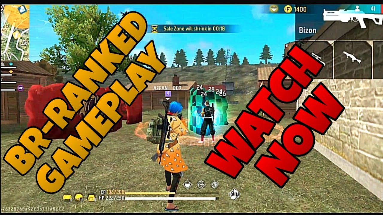 Br Ranked Gameplay Free Fire Gameplay Youtube