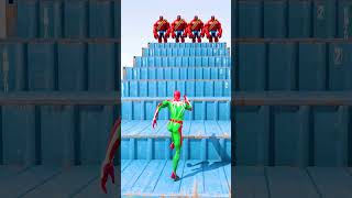 GTA 5 Epic Water Ragdolls | Spider-Man Jumps / Fails ep.138 #shorts