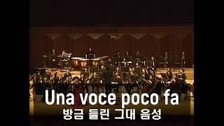 Una voce poco fa(방금 들린 그대 목소리) - Sop. 정광지 (오케스트라)