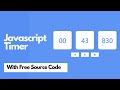 How to make Javascript timer |  With Free Source code | @CodeWithMood