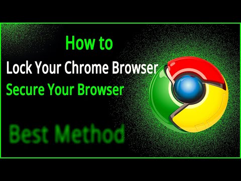 How to Lock Your Chrome Browser  (Protect Your Privacy) | Best way to lock Your Chrome Browser