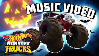 Official MUSIC VIDEO 🎶 | "Crash the Party" featuring HOT WHEELS MONSTER TRUCKS! 🎃 👻