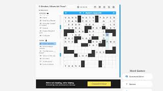 Dictionary.com daily crossword 7/26