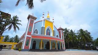 Sacred Heart of Jesus church Vorkady | Relive Films| Aerial View 2021