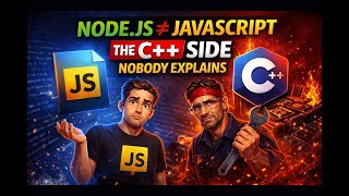 Node.js ≠ JavaScript ⚠️ The C++ Layer That Breaks Production Apps