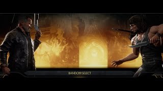 Mortal Kombat 11 Terminator VS Rambo