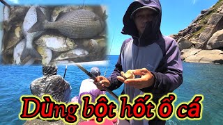 vuongfishing86  / Dùng mồi bột hốt ổ cá giò _ Gành hòa an cùng A,E