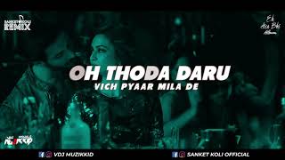 Daru Vich Pyar - Sanket Koli Remix | Muzikkid Visuals | Guest iin London  | Kartik Aaryan & Kriti