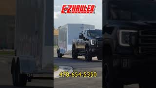 enclosed cargo trailer by ezhauler all aluminum enclosed trailers #enclosedtrailer